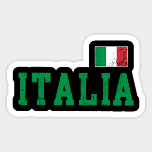 Italia Italian Flag Italy Family Italiano Sticker